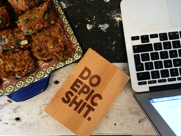 Do Epic Shit Wooden Sign Wall Art