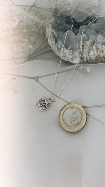 Om Disc Pendant